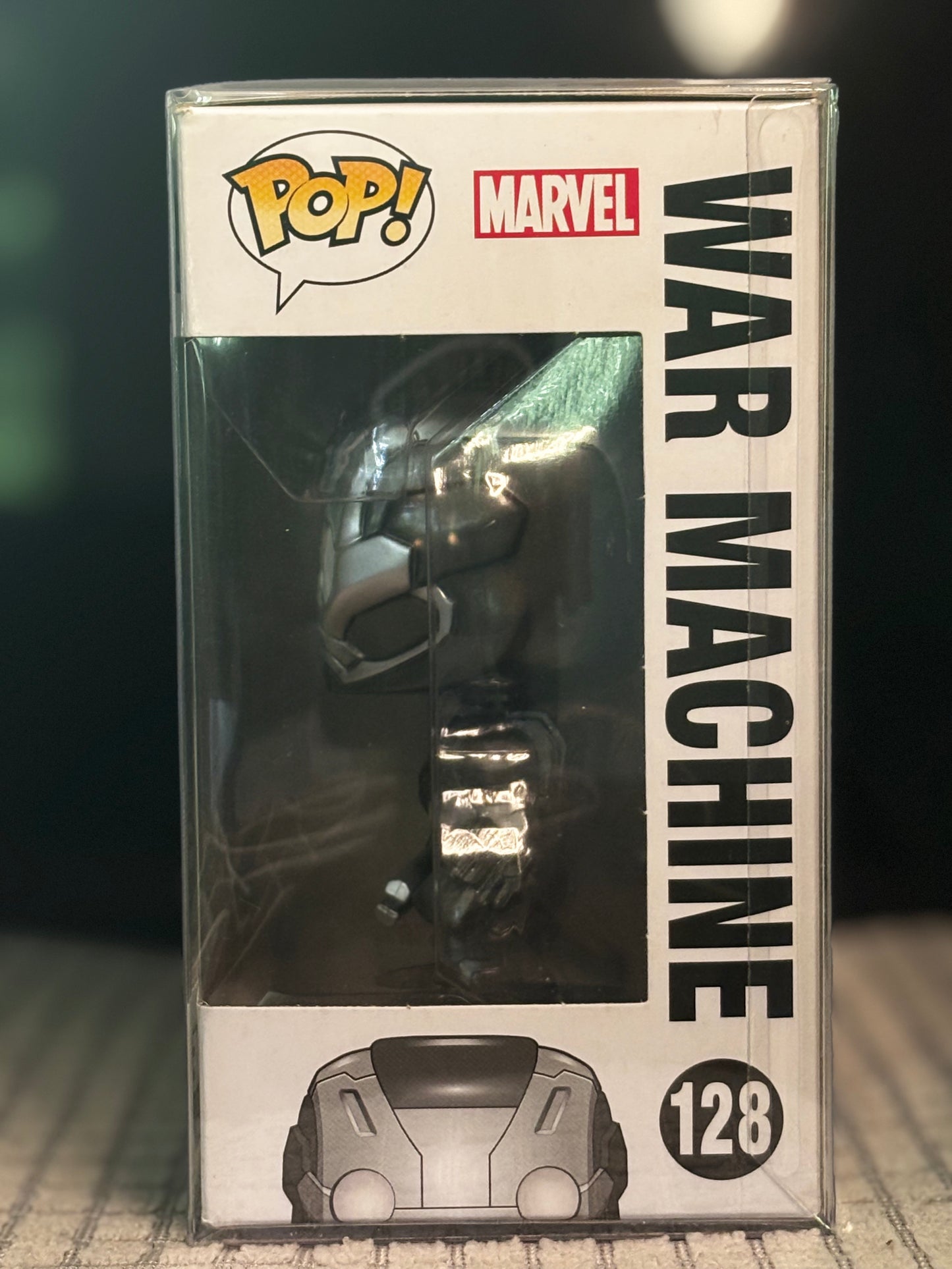 Funko Pop Marvel War Machine #128 – Vinyl Figure IN BOX – Civil War MCU Avengers Armor Suit