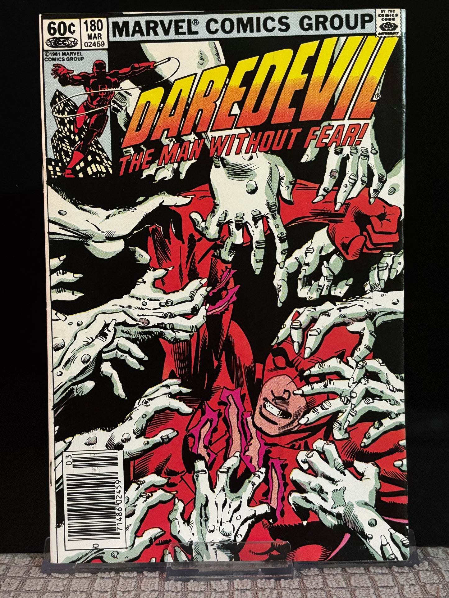 Daredevil #162, 164–166, 175, 180, 191, 200, 202 (1964 Marvel) VF+ to VF/NM Frank Miller Key Issues Lot
