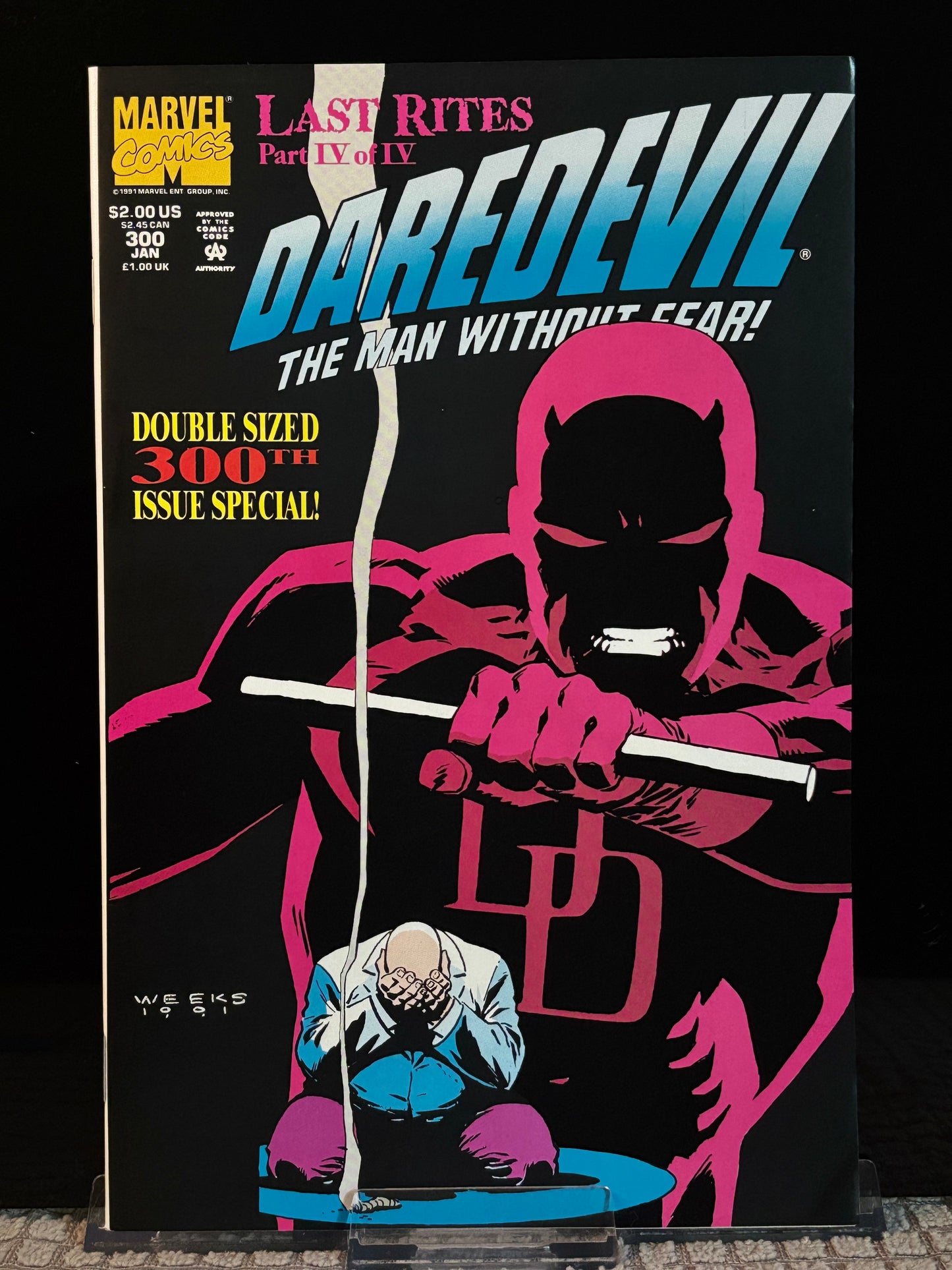 Daredevil #298–300, 306, 307, 313, 322, 336, 354 (1964 Marvel) VF+ to VF/NM – Fall of Kingpin & Post-Miller Lot