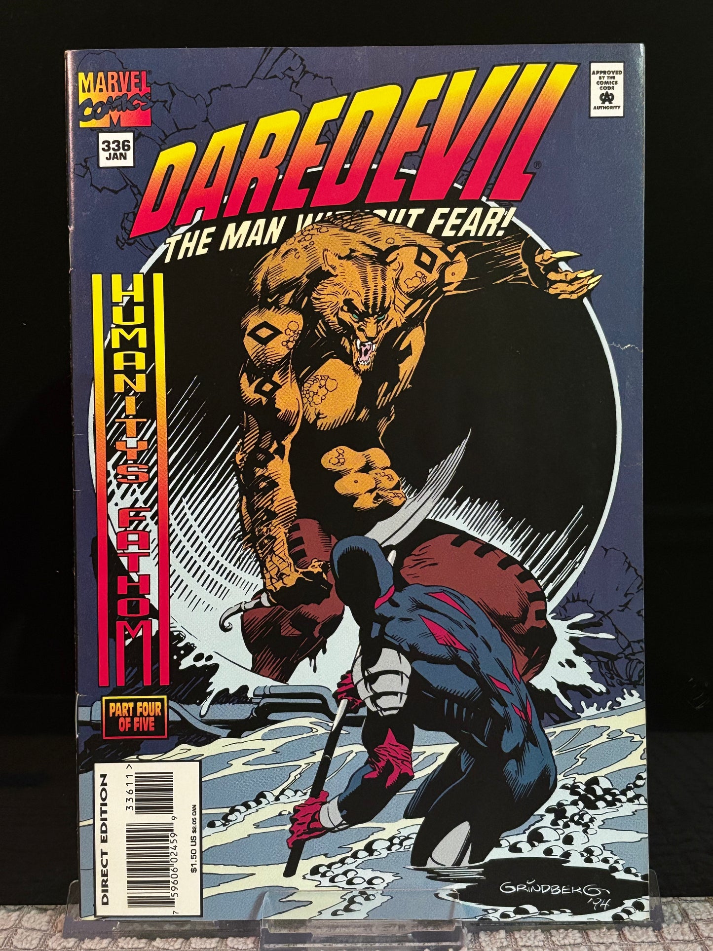 Daredevil #298–300, 306, 307, 313, 322, 336, 354 (1964 Marvel) VF+ to VF/NM – Fall of Kingpin & Post-Miller Lot