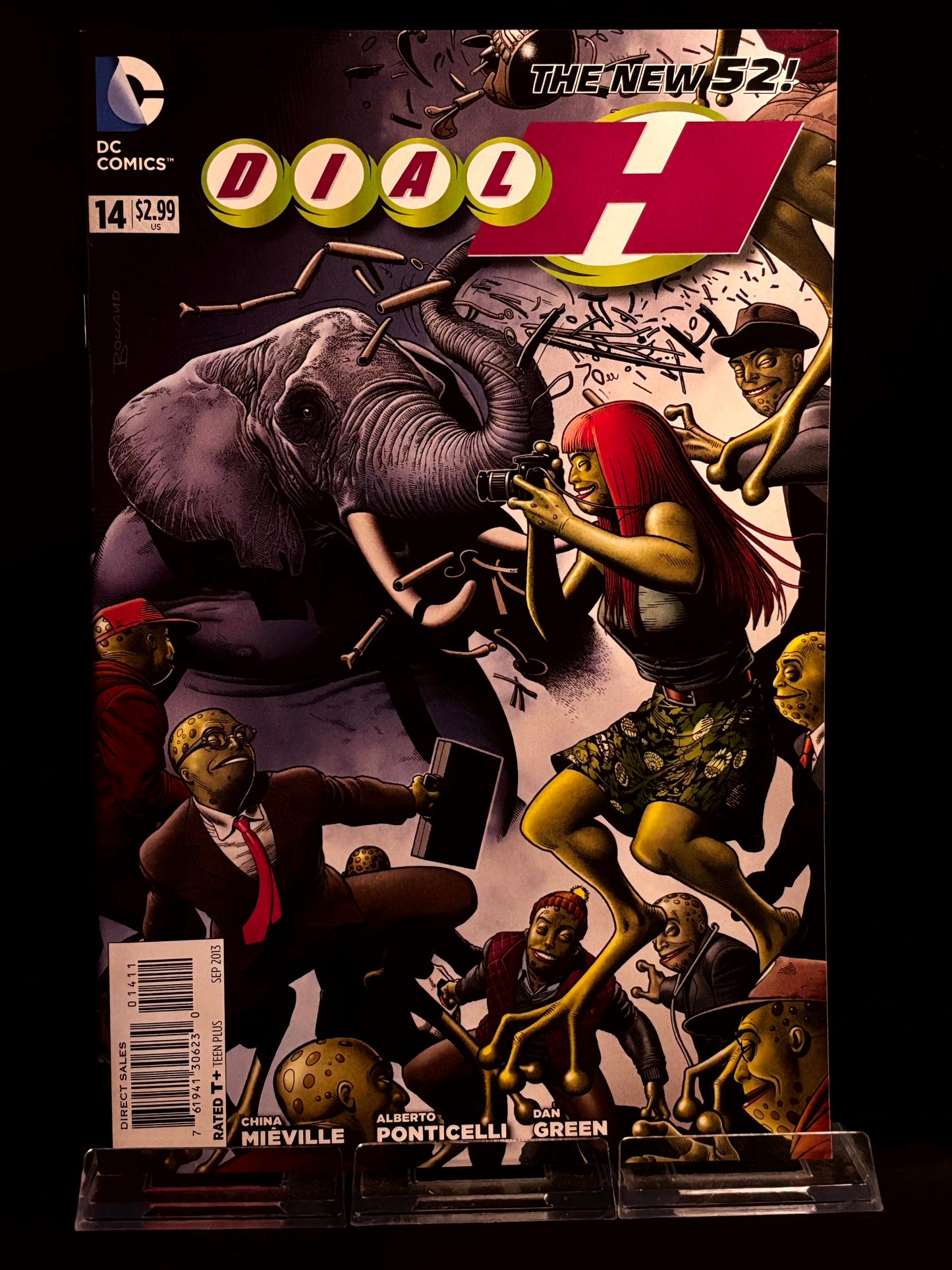 Dial H #0, 2, 3, 6, 8, 9, 12–14 (2012 DC) VF/NM – China Miéville’s Surreal Superhero Epic