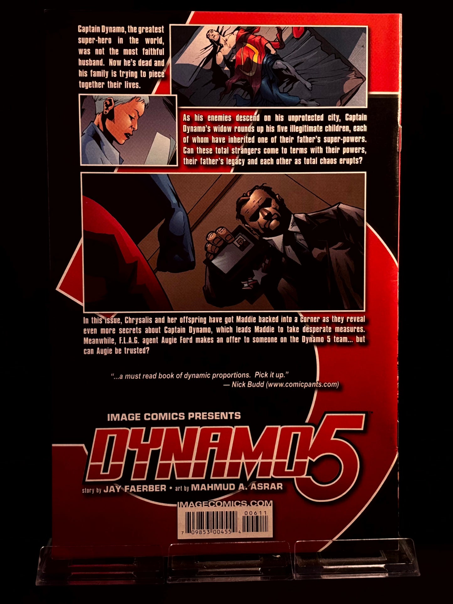 Dynamo 5 #3, 6, 12, 14 (2007 Image) VF/NM – Jay Faerber Superteam Indie Series, High Grade Lot