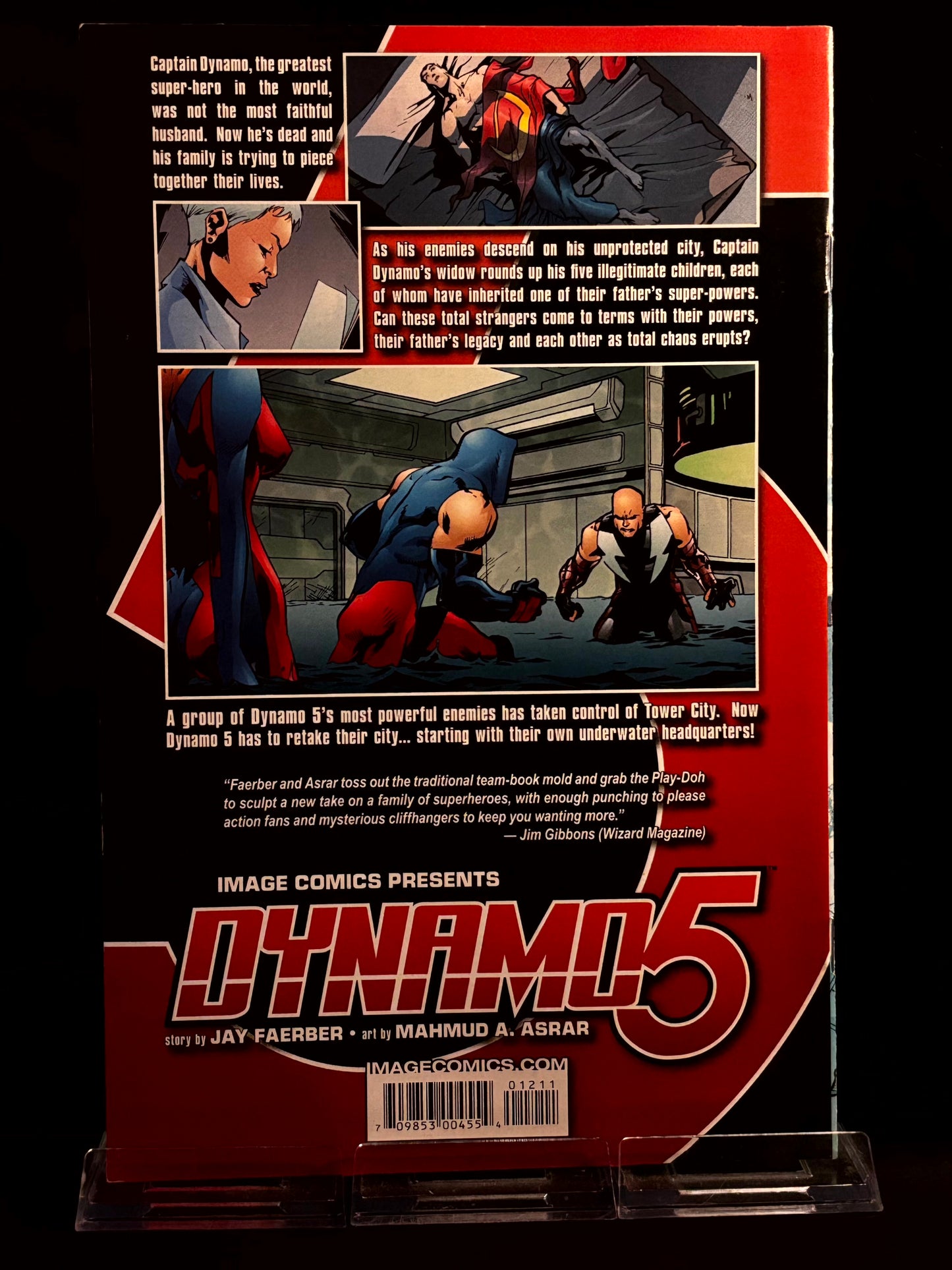 Dynamo 5 #3, 6, 12, 14 (2007 Image) VF/NM – Jay Faerber Superteam Indie Series, High Grade Lot
