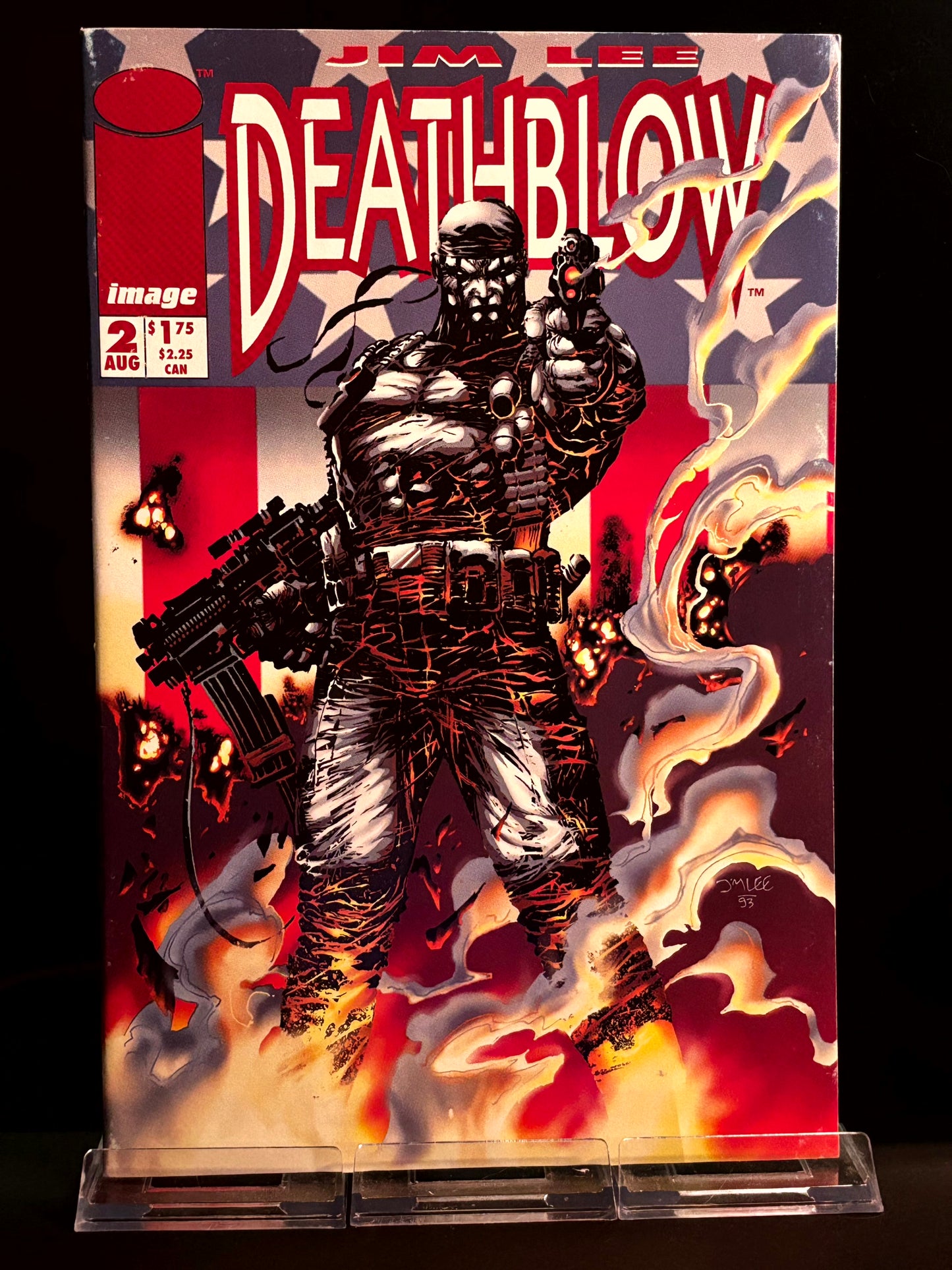 Deathblow #1, 2 (1993 Image Comics) VF/NM – Jim Lee WildStorm First Appearance – Black Ops Antihero Origin