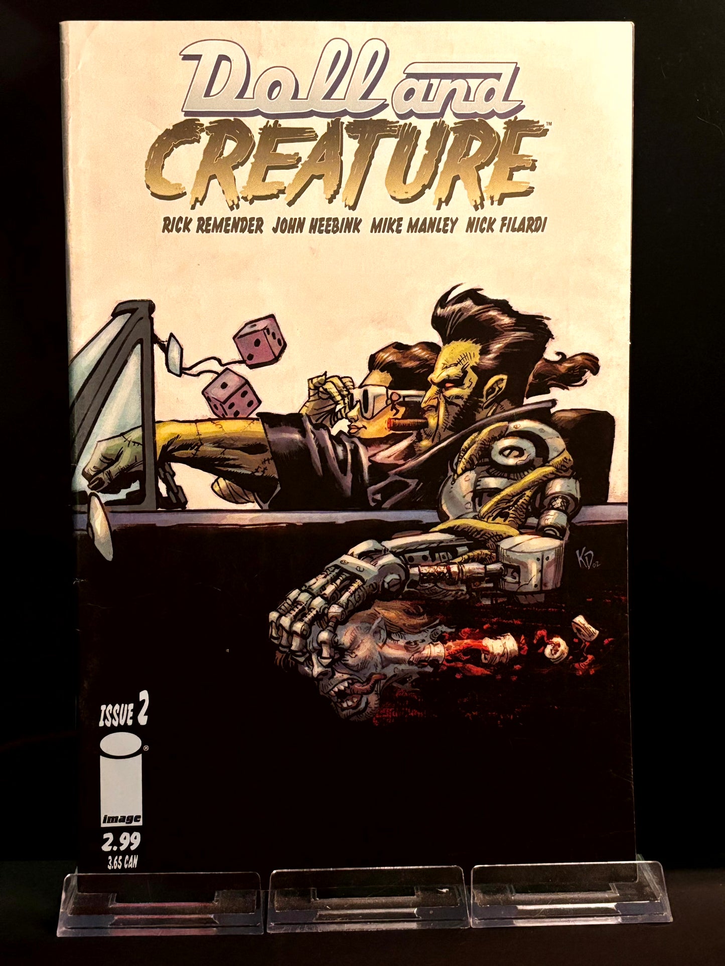 Doll and Creature #2, 4 (2006 Image Comics) VF/NM – Cult Underground Horror Sci-Fi Gem