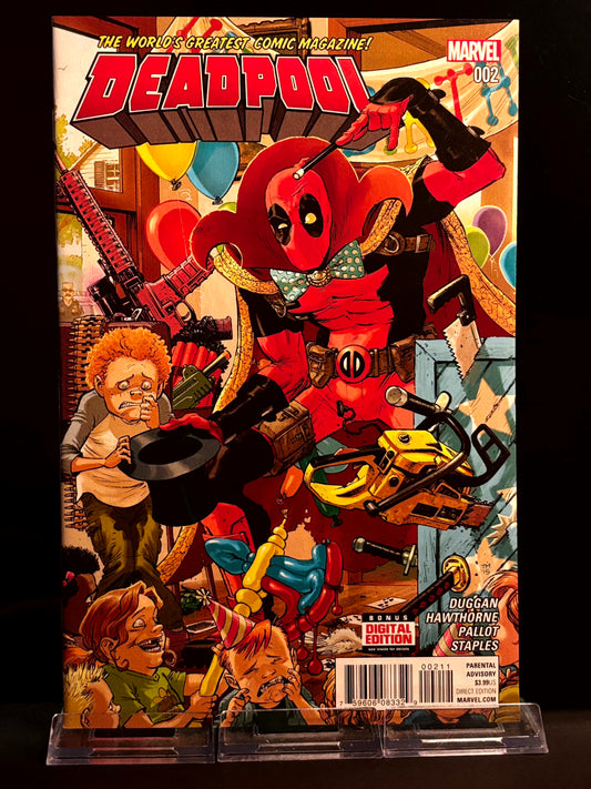 Deadpool #2, 13, 21 (2015 Marvel) VF/NM – Secret Wars Fallout, Civil War II Tie-In, Mercs for Money Arc