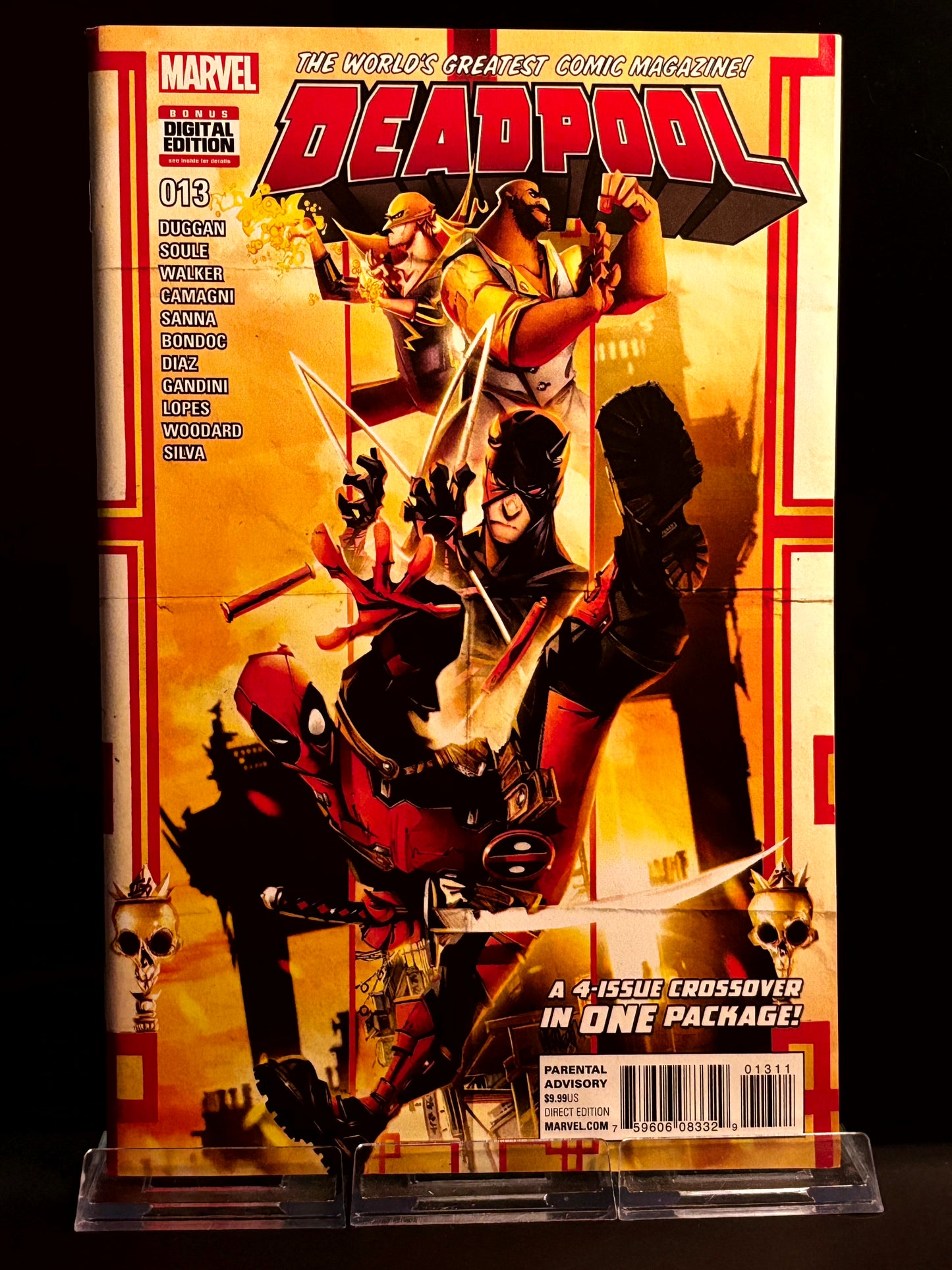 Deadpool #2, 13, 21 (2015 Marvel) VF/NM – Secret Wars Fallout, Civil War II Tie-In, Mercs for Money Arc