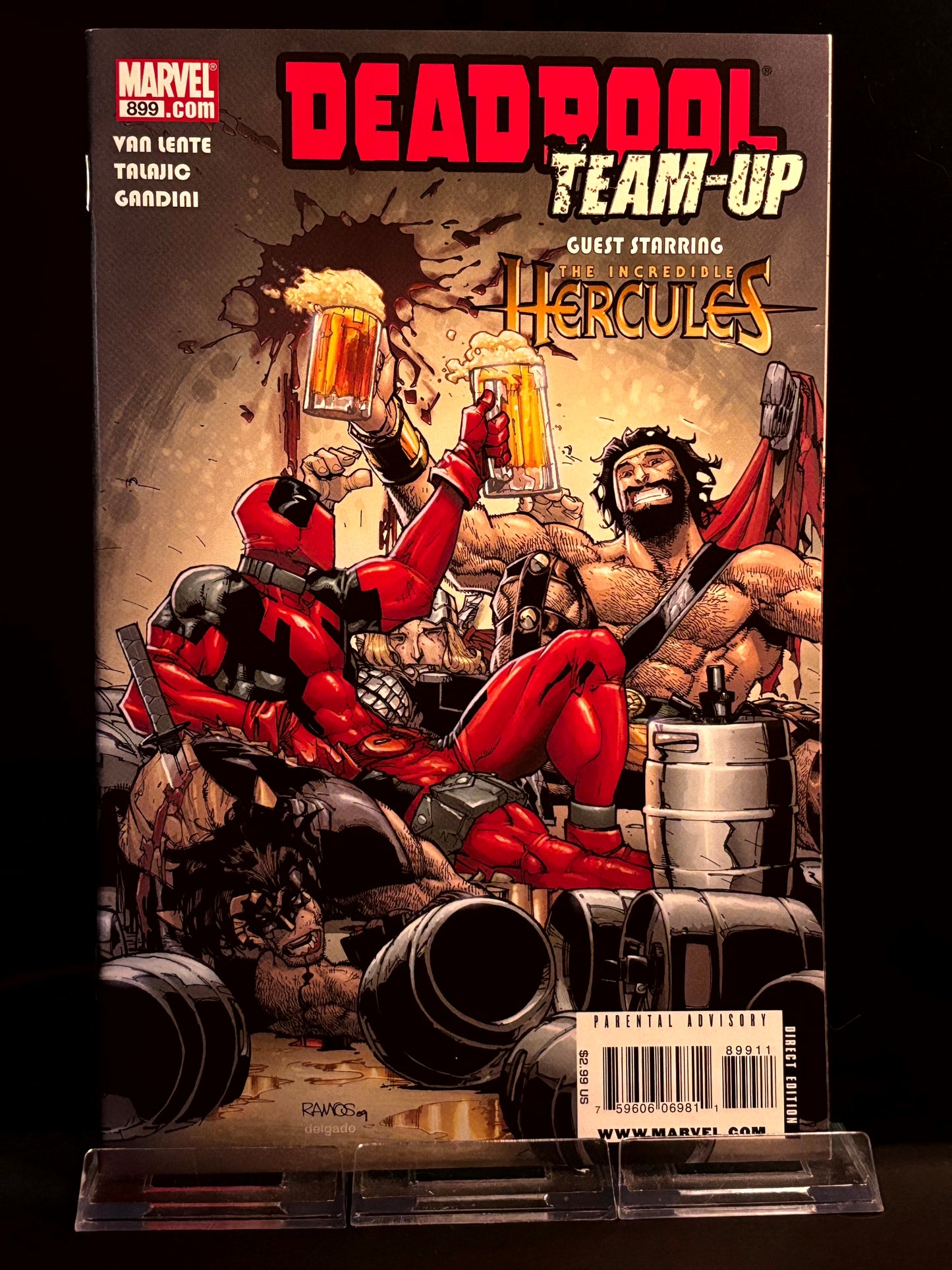 Deadpool Team-Up #896, 899 (2009 Marvel) VF/NM – Out-of-Order Mayhem, Classic Wade Chaos with Hercules & Ghost Rider