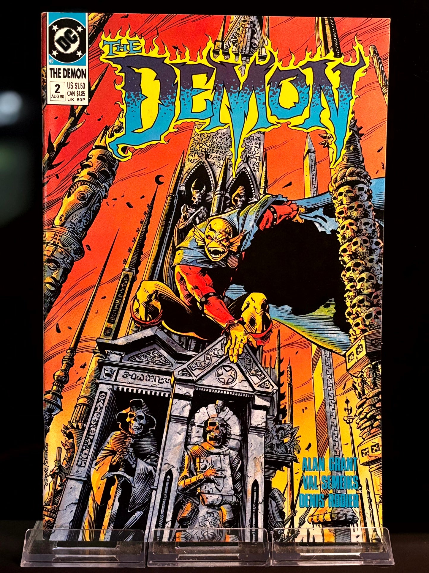 The Demon #1–10 (1990 DC Comics) VF/NM – Alan Grant & Val Semeiks Reboot, Etrigan Rises, DC Dark Fantasy Classic