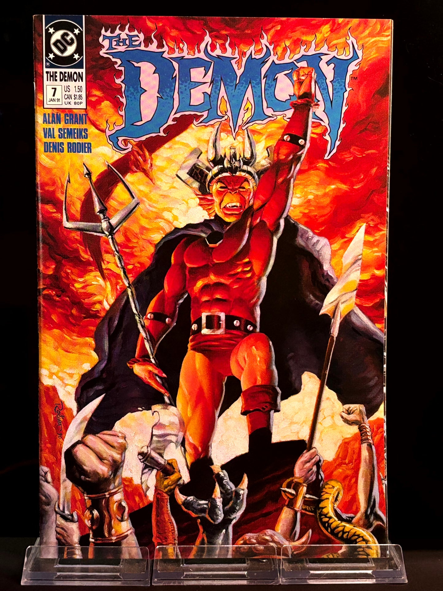The Demon #1–10 (1990 DC Comics) VF/NM – Alan Grant & Val Semeiks Reboot, Etrigan Rises, DC Dark Fantasy Classic