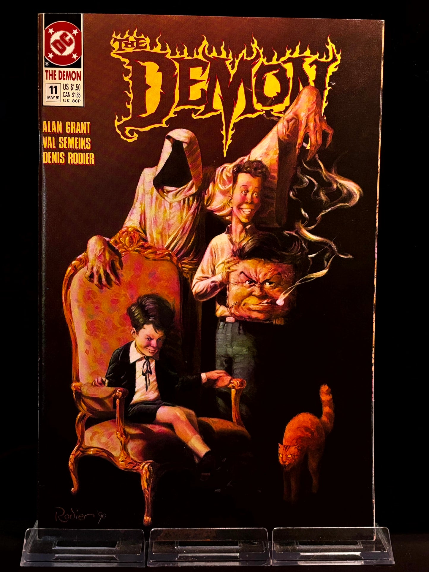 The Demon #11, 13–15, 17, 18, 20 (1990 DC Comics) VF/NM – Etrigan vs Lobo, Morgaine Returns, Alan Grant Dark Fantasy Run