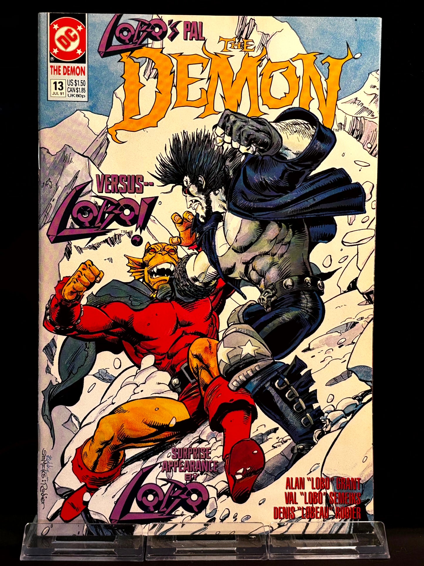 The Demon #11, 13–15, 17, 18, 20 (1990 DC Comics) VF/NM – Etrigan vs Lobo, Morgaine Returns, Alan Grant Dark Fantasy Run