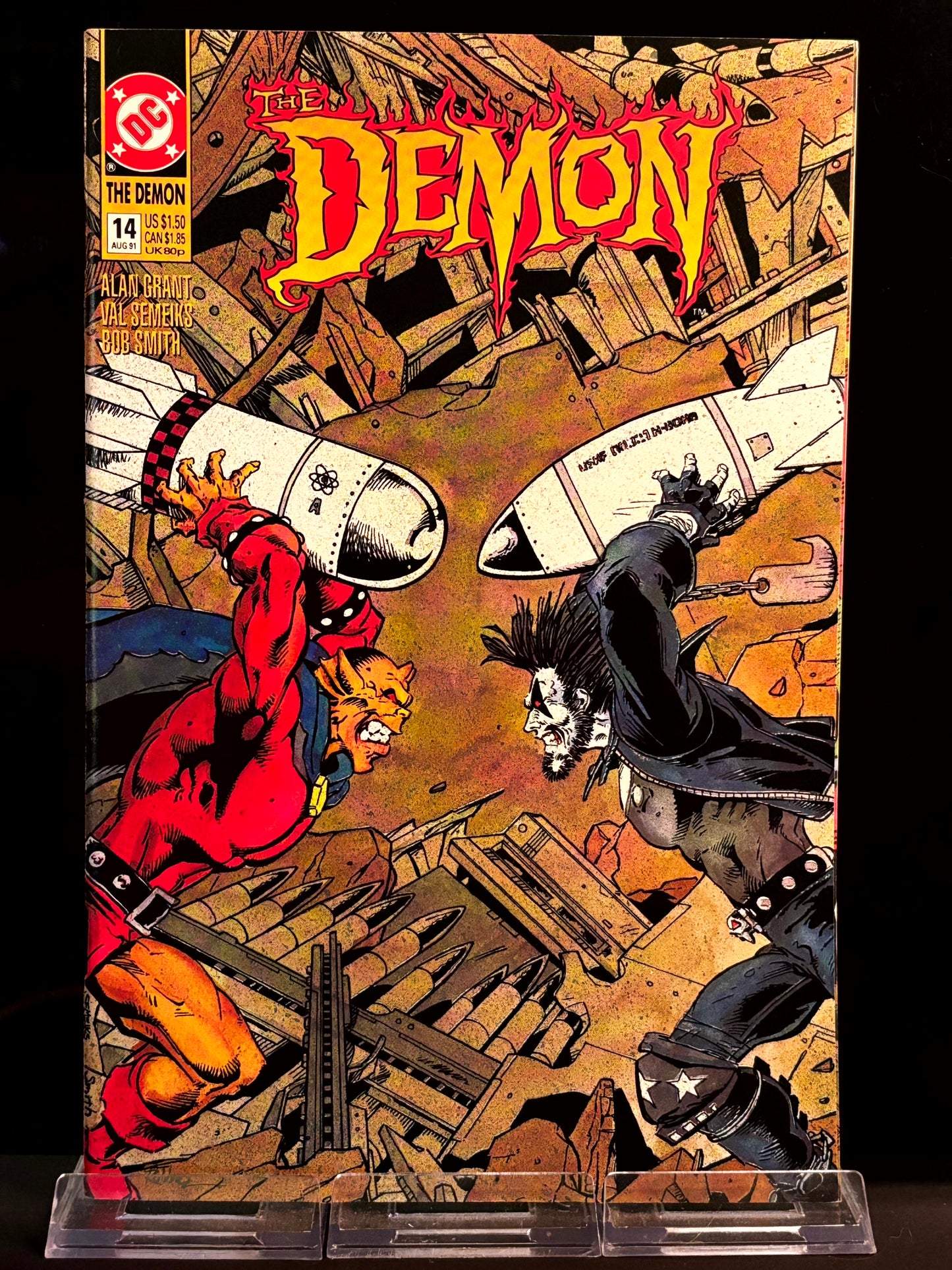 The Demon #11, 13–15, 17, 18, 20 (1990 DC Comics) VF/NM – Etrigan vs Lobo, Morgaine Returns, Alan Grant Dark Fantasy Run
