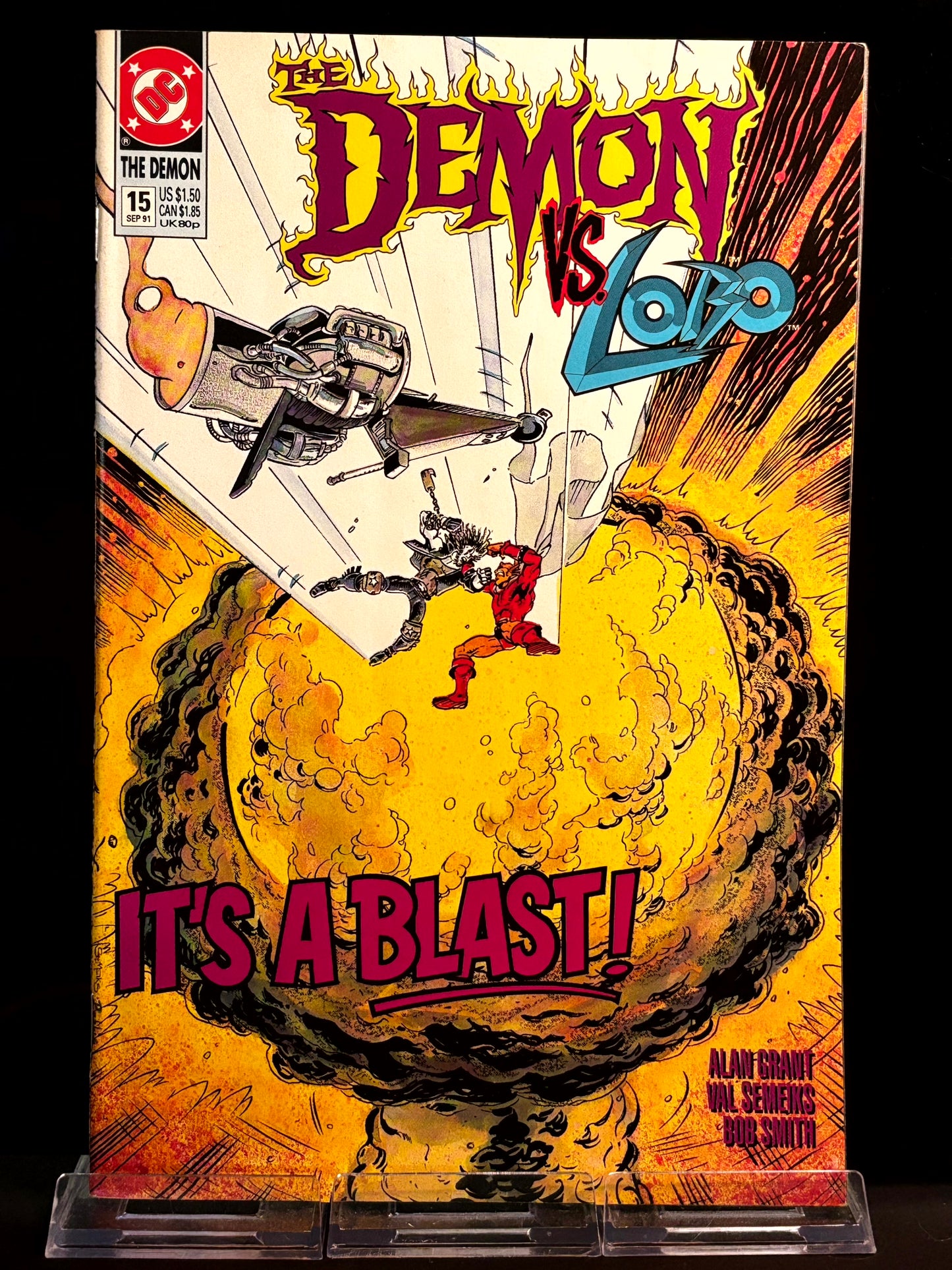 The Demon #11, 13–15, 17, 18, 20 (1990 DC Comics) VF/NM – Etrigan vs Lobo, Morgaine Returns, Alan Grant Dark Fantasy Run
