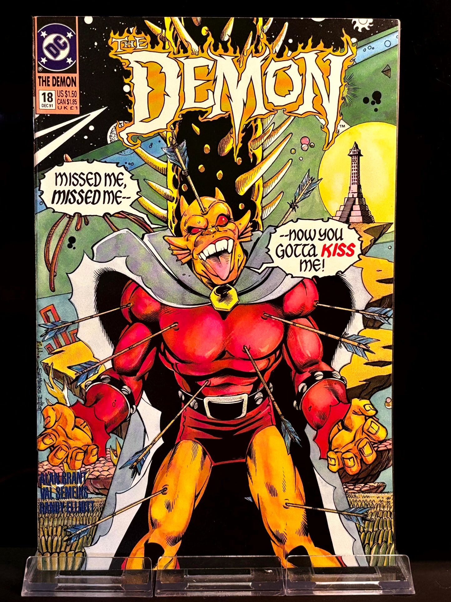 The Demon #11, 13–15, 17, 18, 20 (1990 DC Comics) VF/NM – Etrigan vs Lobo, Morgaine Returns, Alan Grant Dark Fantasy Run