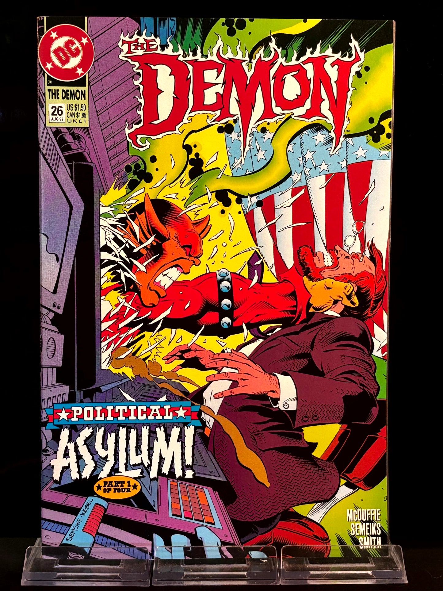 The Demon #21, 23, 24, 26–30 (1990 DC Comics) VF/NM – Alan Grant Horror Run Continues, Blood, Sorcery & Political Hellfire