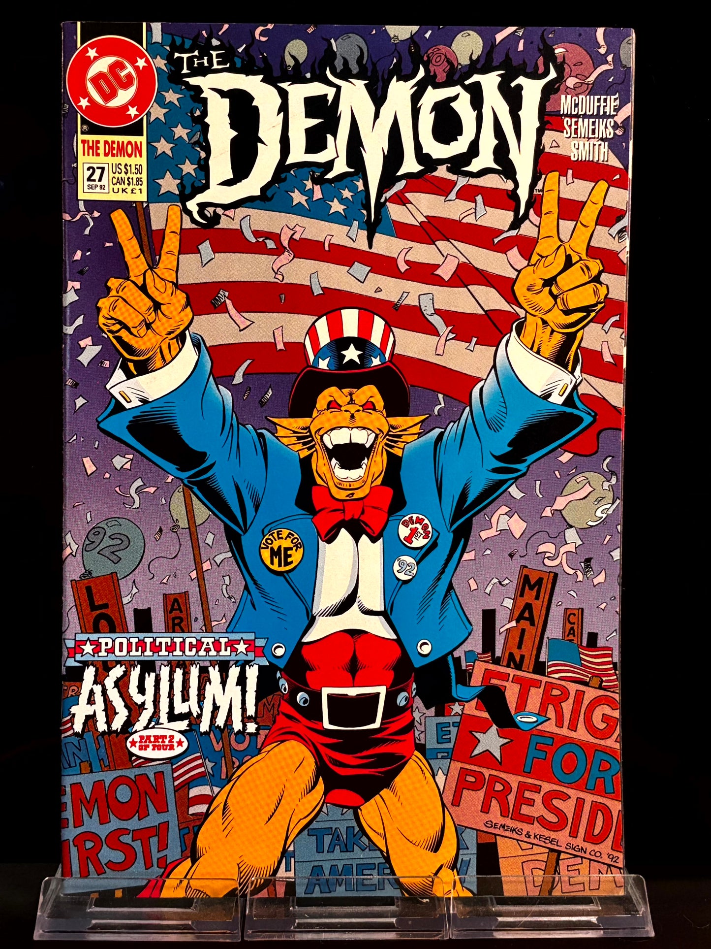 The Demon #21, 23, 24, 26–30 (1990 DC Comics) VF/NM – Alan Grant Horror Run Continues, Blood, Sorcery & Political Hellfire