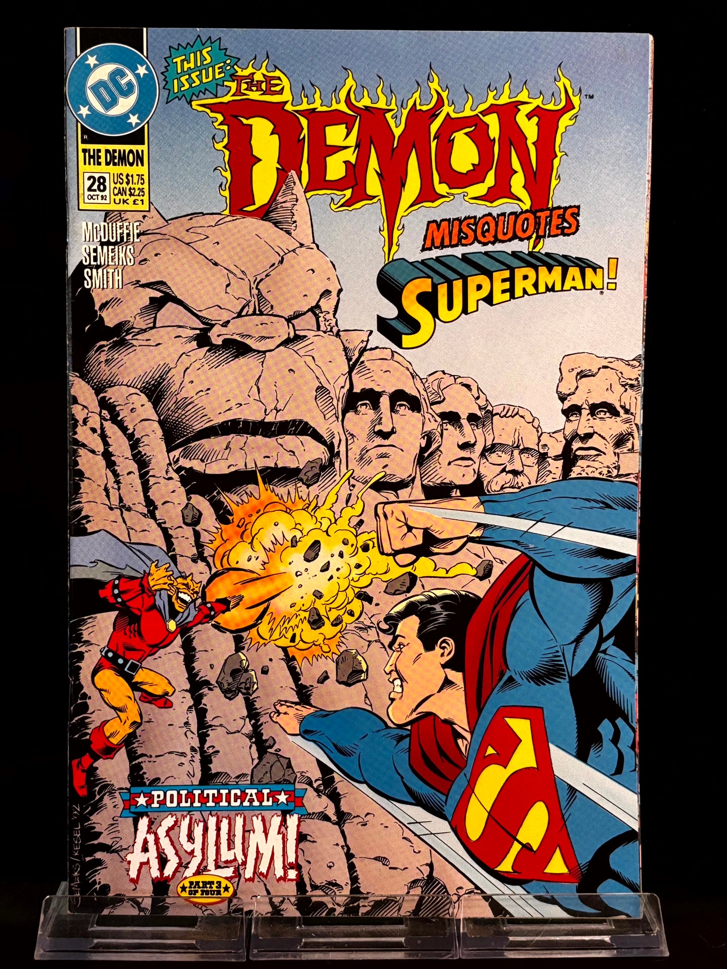 The Demon #21, 23, 24, 26–30 (1990 DC Comics) VF/NM – Alan Grant Horror Run Continues, Blood, Sorcery & Political Hellfire