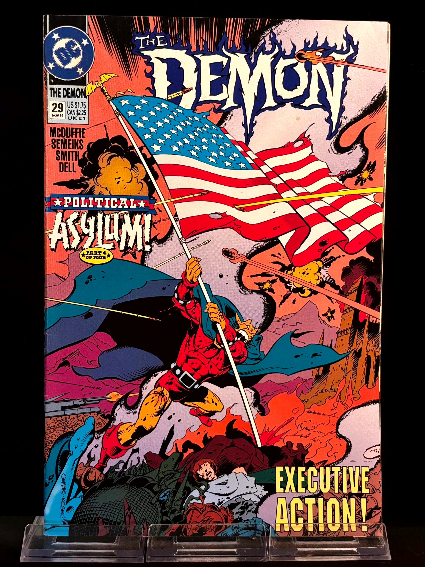The Demon #21, 23, 24, 26–30 (1990 DC Comics) VF/NM – Alan Grant Horror Run Continues, Blood, Sorcery & Political Hellfire
