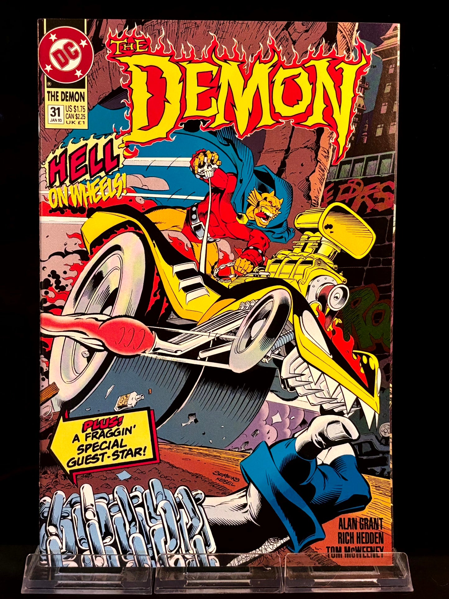 The Demon #31, 32, 34–37 (1990 DC Comics) VF/NM – Etrigan’s Final Acts Begin, Dark Magic & Medieval Mayhem