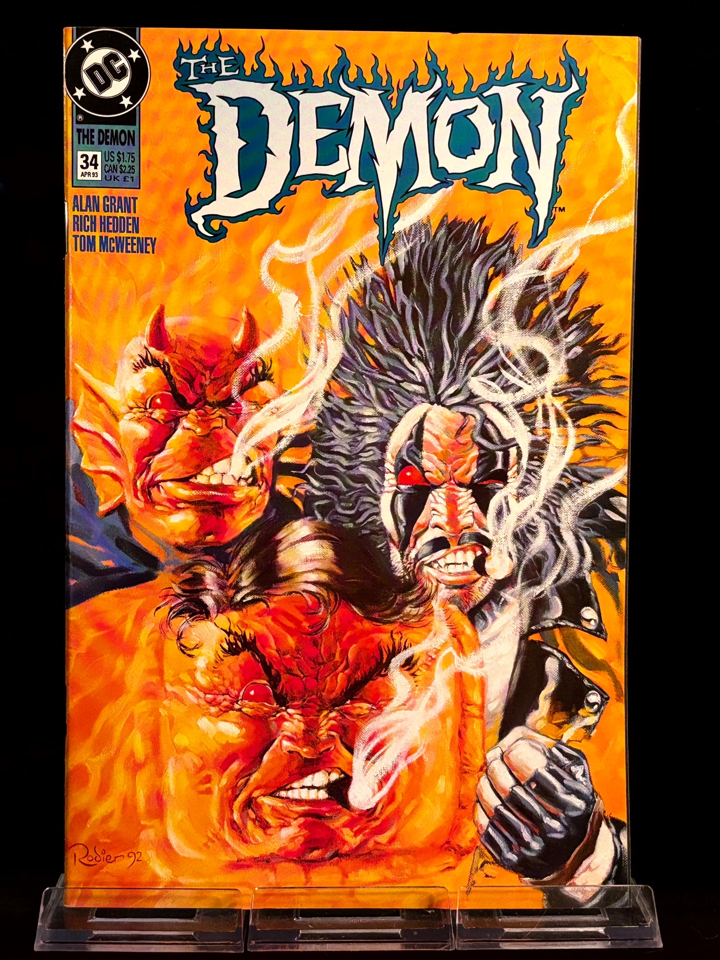 The Demon #31, 32, 34–37 (1990 DC Comics) VF/NM – Etrigan’s Final Acts Begin, Dark Magic & Medieval Mayhem