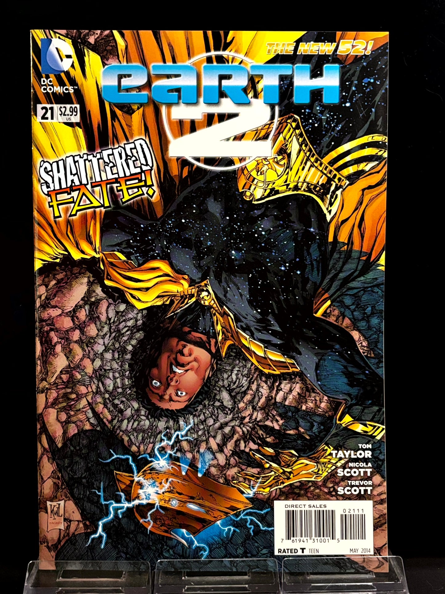 Earth 2 #18, 20, 21 (2012 DC Comics) VF/NM – New Batman Revealed, Superman Returns, DC Multiverse Reimagined