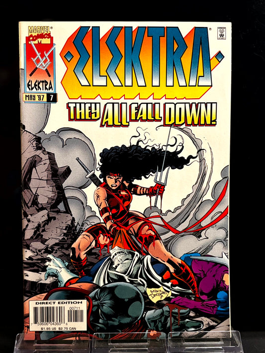 Elektra #7, 10, 14 (1996 Marvel) VF/NM – Assassin's War, Hand Secrets, 90s Marvel Femme Fatale