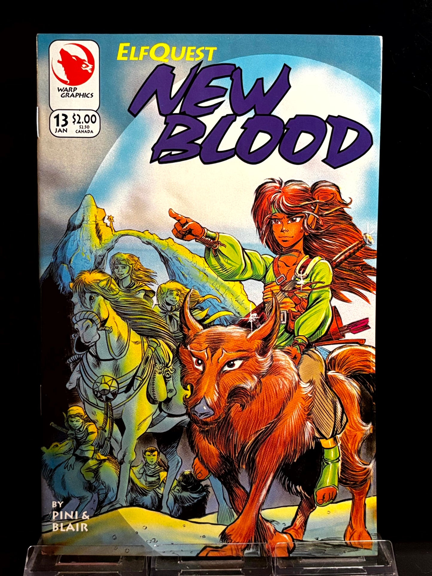 ElfQuest: New Blood #1, 6, 10, 11, 13, 14, 16–18, 21 (1992 Warp Graphics) VF/NM – Rare Indie Fantasy Run, Post-Wolfrider Era