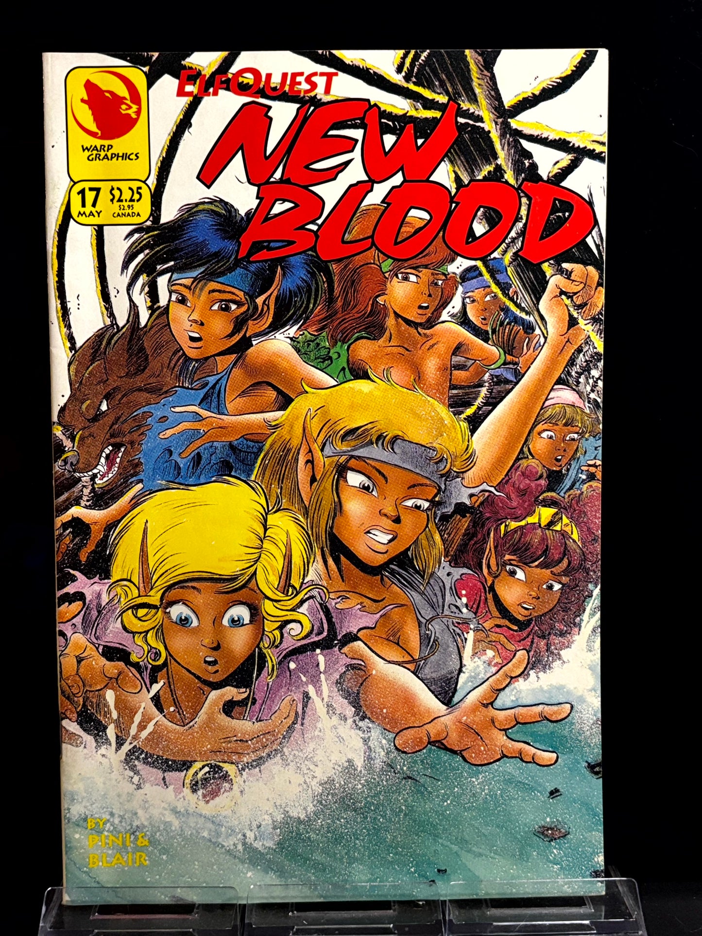 ElfQuest: New Blood #1, 6, 10, 11, 13, 14, 16–18, 21 (1992 Warp Graphics) VF/NM – Rare Indie Fantasy Run, Post-Wolfrider Era