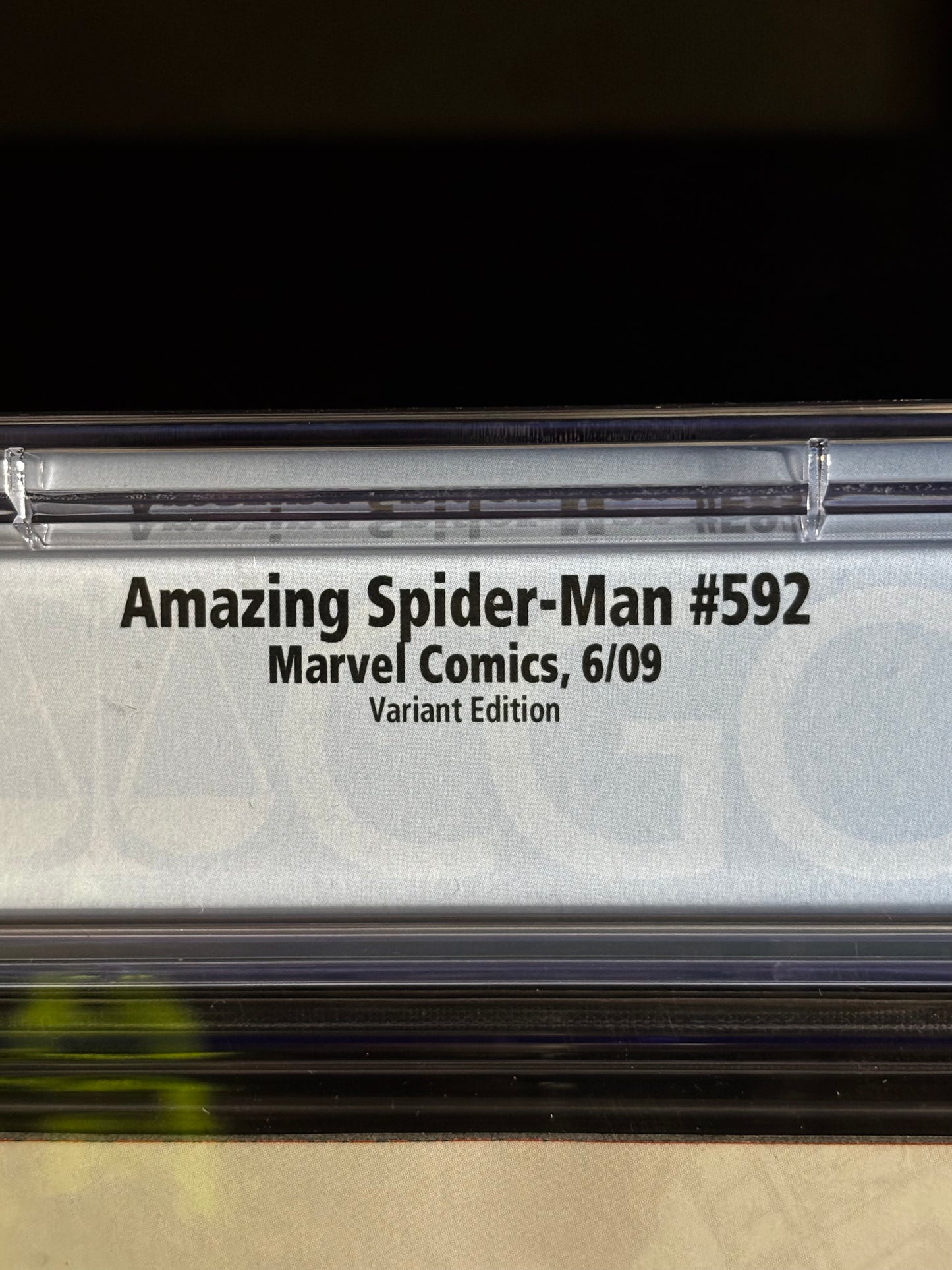 The Amazing Spider-Man #592 Wolverine Variant (2009 Marvel) CGC 9.8 | Mark Waid Story | NM/M