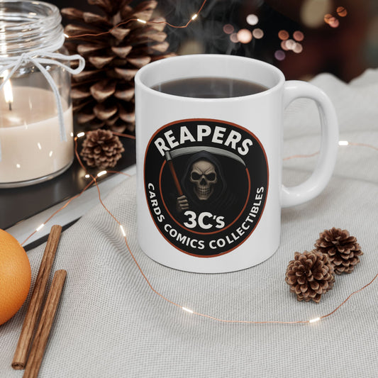 Reapers 3C’s Coffee Mug – Grim Reaper OG Logo Cup | Veteran Owned