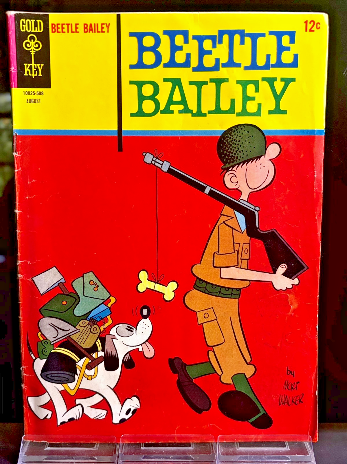 Beetle Bailey #49 & #50 G/VG Dell Comics 1965 Army Humor Mort Walker Silver Age