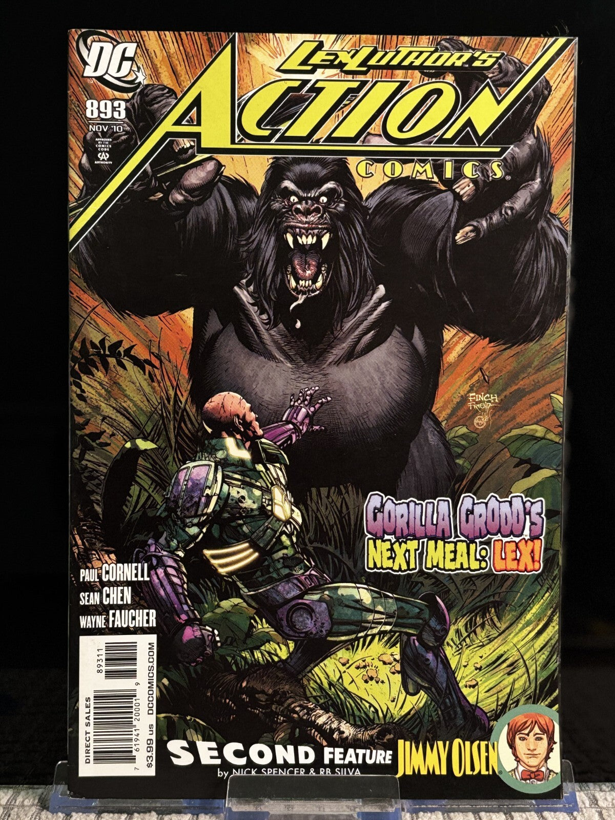 Action Comics #891, 893, 895, 897, 899, 904 (DC 2010–2011) VF/NM Lex Luthor