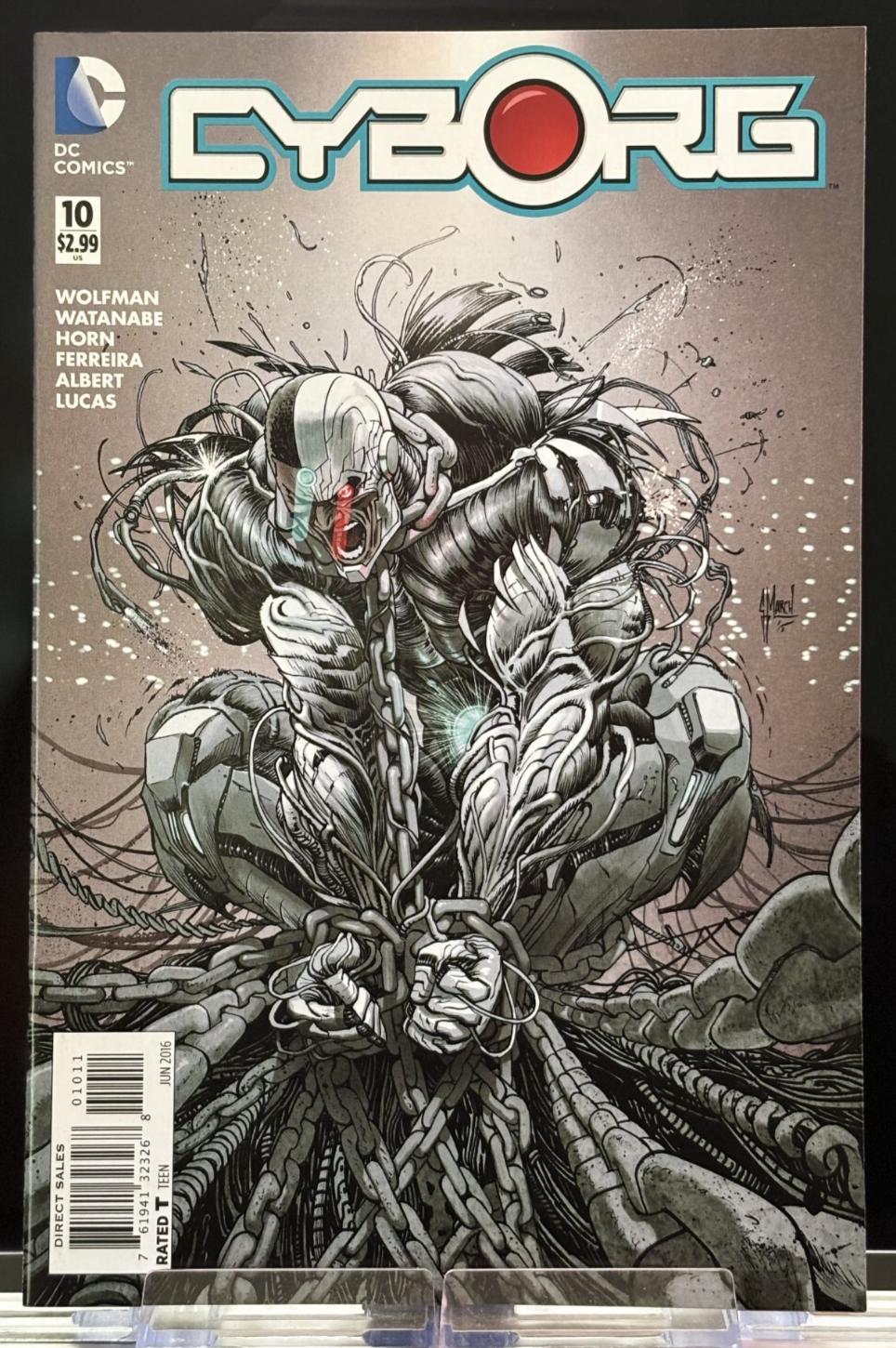 Cyborg #7 10 Lot DC Comics 2016 New 52 Rebirth Era VF/NM Victor Stone