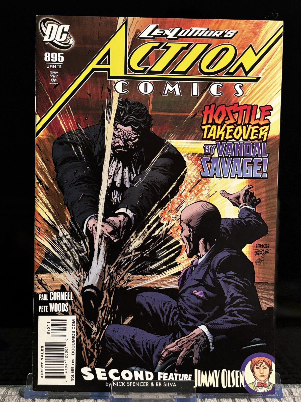 Action Comics #891, 893, 895, 897, 899, 904 (DC 2010–2011) VF/NM Lex Luthor