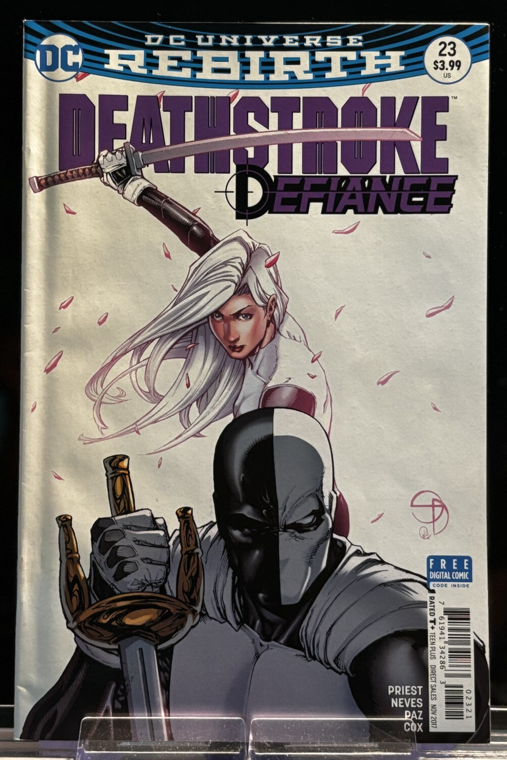 Deathstroke Defiance #22, 23B, 26, 26B (2017 DC) Variant Lot | Slade Leads