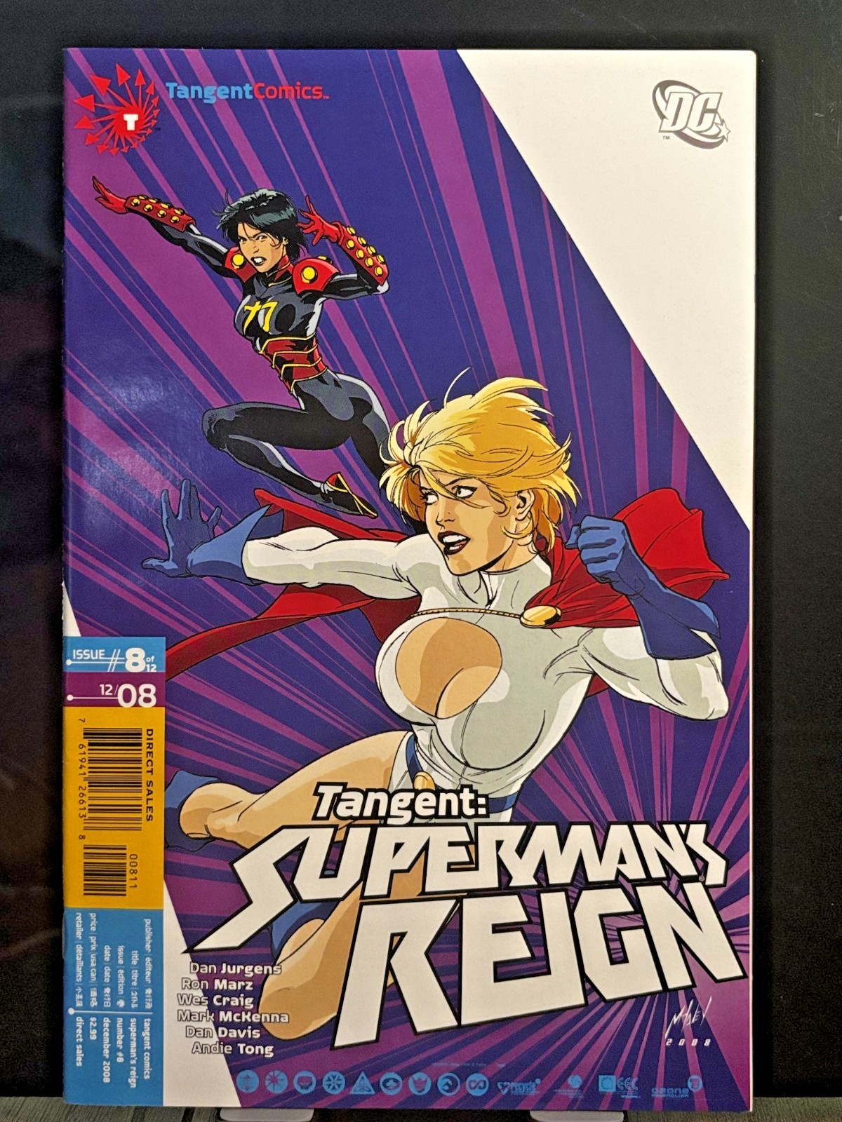 Tangent: Superman’s Reign Lot (2008 DC) #1–4, 7–8 VF/NM | Tangent Universe DC