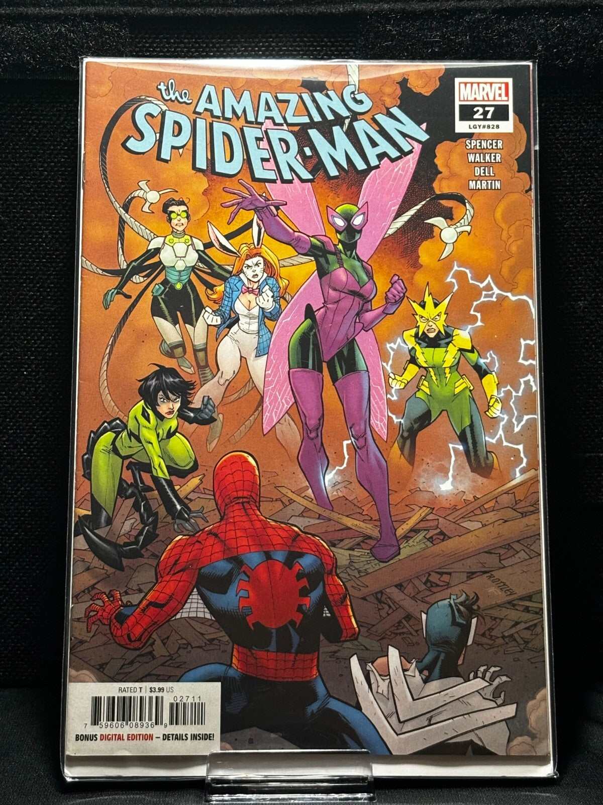 Amazing Spider-Man #27 (Legacy #828) - Marvel Oct 2019 - Superior Foe Return!