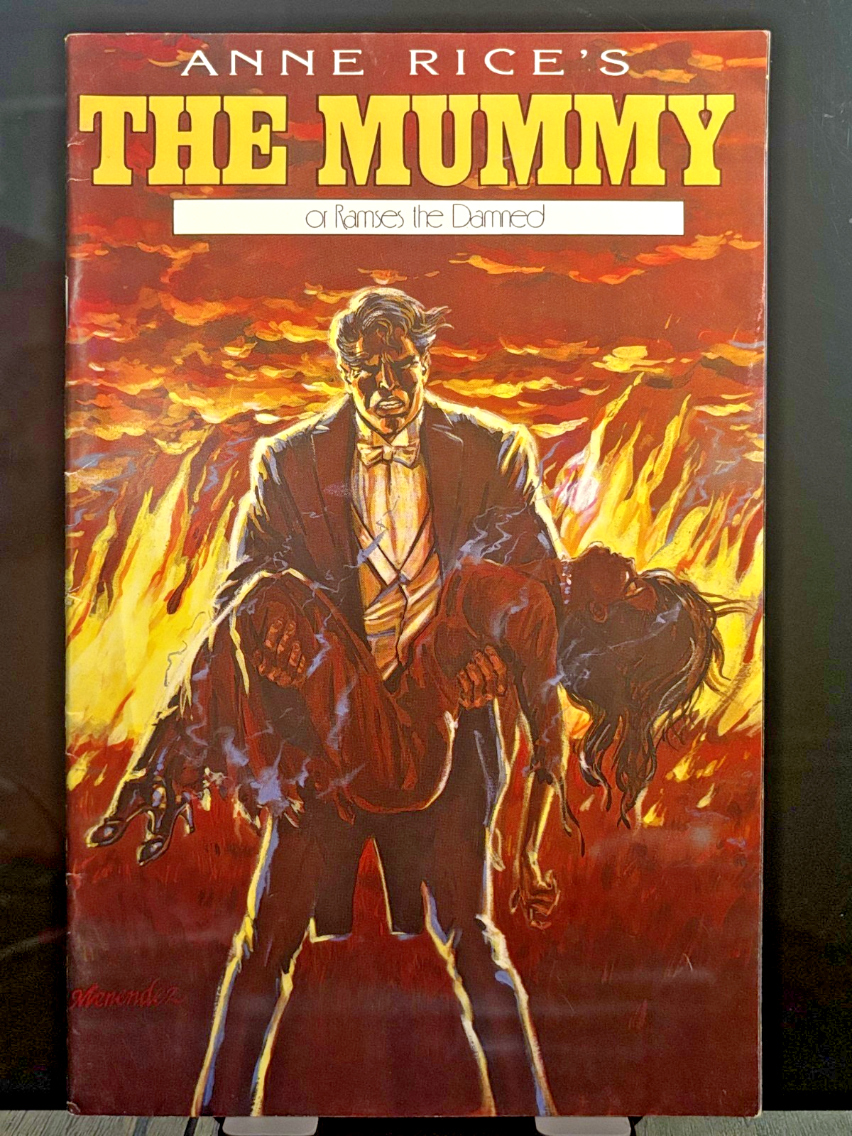 Anne Rice’s The Mummy or Ramses the Damned Lot (1990 Millennium) #7, 10, 12