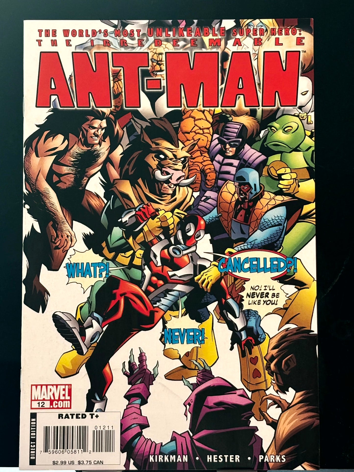 The Irredeemable Ant-Man Lot (2007 Marvel) #9, 10, 12 VF/NM | Robert Kirkman Series | Eric O’Grady Ant-Man
