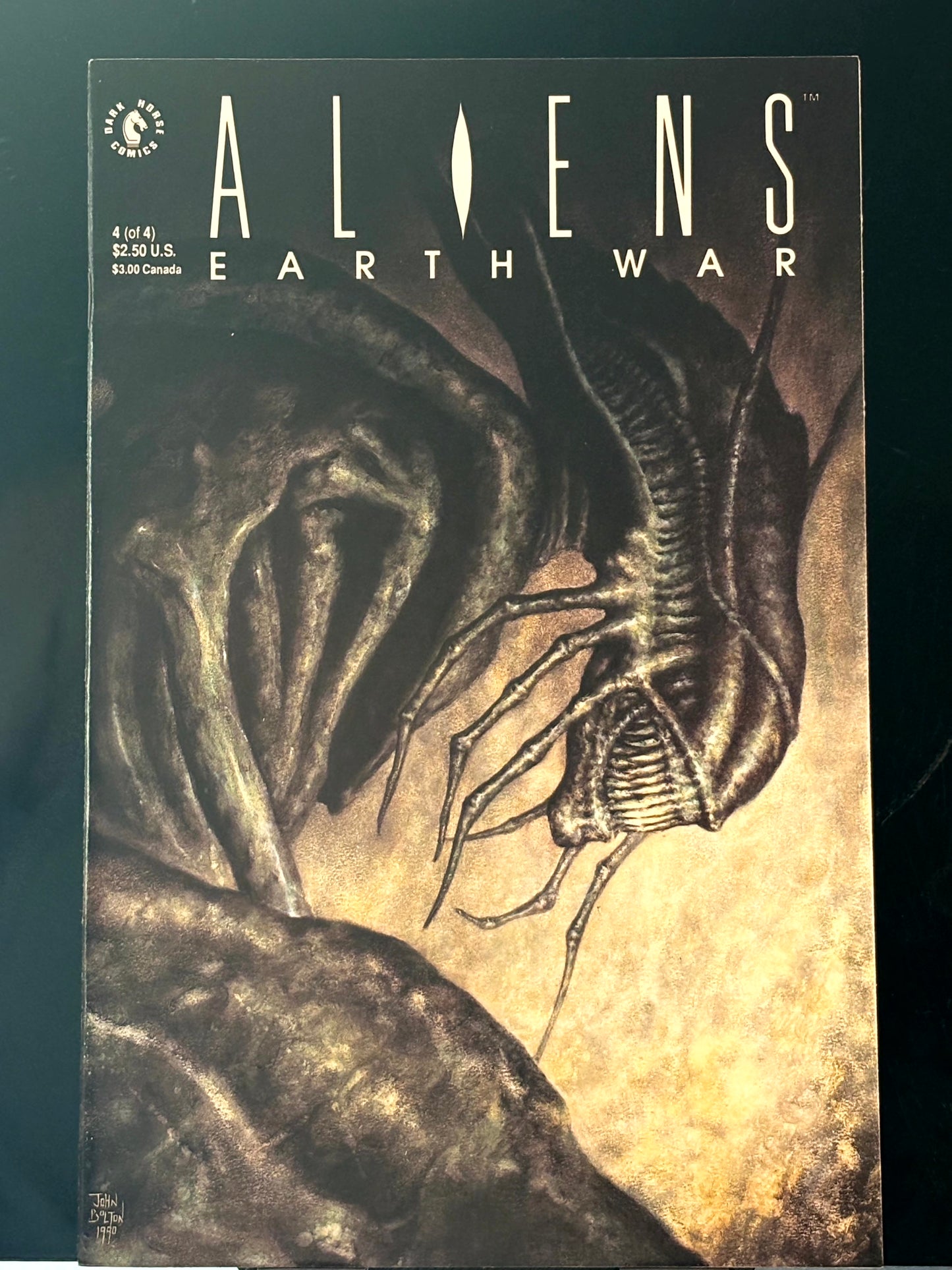 Aliens: Earth War Lot (1990 Dark Horse) #1–4 VF/NM | Complete 4-Issue Set | Mark Verheiden Sci-Fi Horror