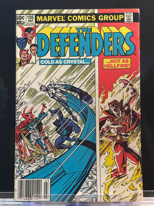 The Defenders (1982 Marvel) – Issues #105, 106, 110 – VF/NM Lot – Bronze Age Marvel Team-Up Madness