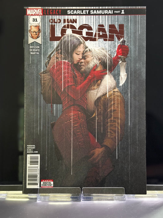 Old Man Logan (2016 Marvel) – Issues #31, 37–38, 41 – VF/NM Lot – Scarlet Samurai, Moving Target, and Logan the Hunted