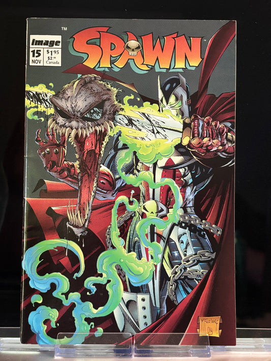 Spawn #15AL (1993 Image Comics) – VF/NM – Myths Part 2 – Grant Morrison & Greg Capullo – Variant AL