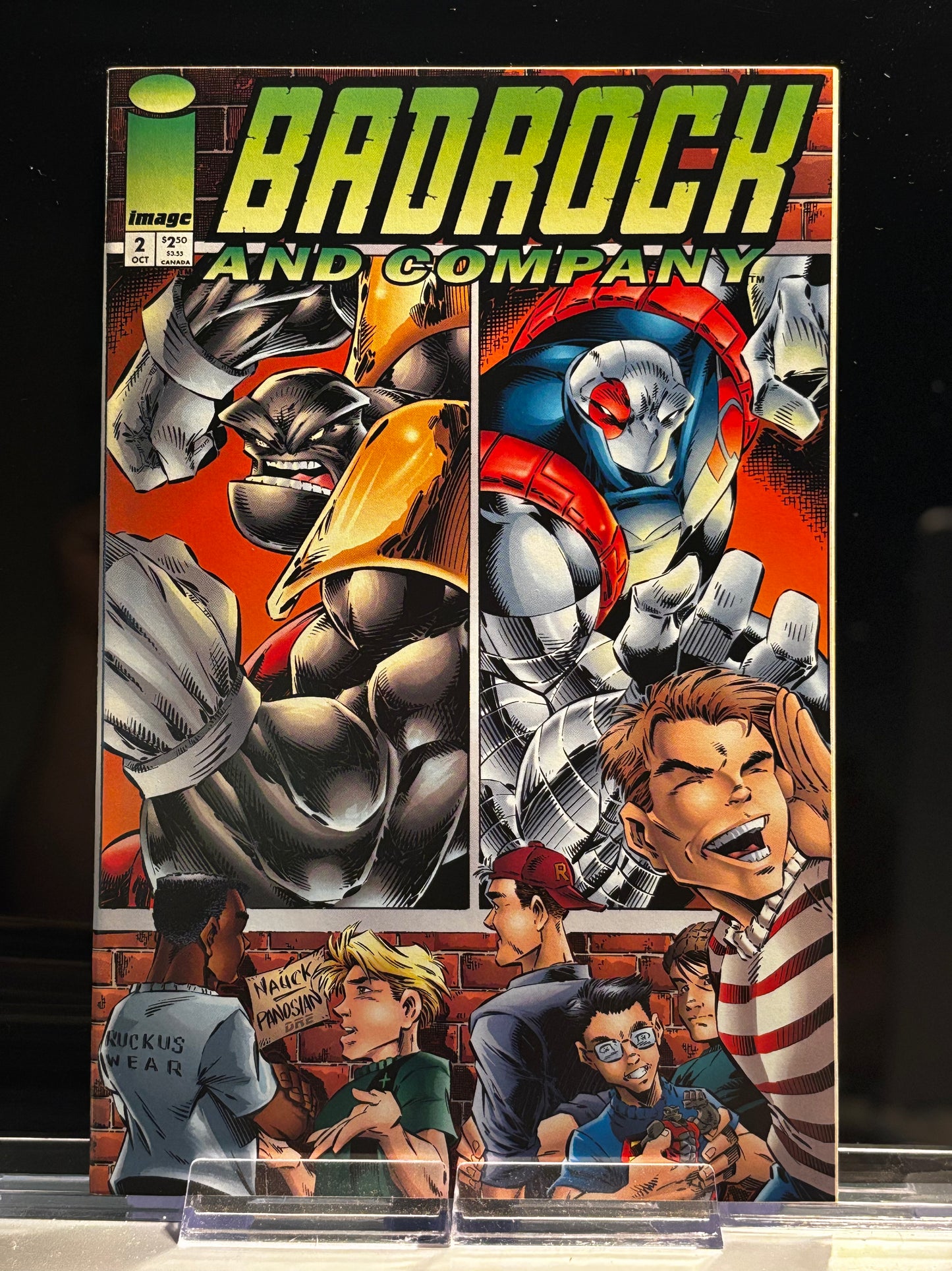 Badrock & Company #1–2 (1994 Image Comics) – VF/NM – Youngblood Spin-Off – Complete 2-Issue Mini-Series