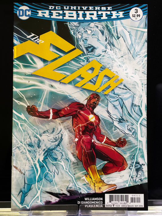 The Flash #3–5 (2016 DC Comics) – VF/NM Lot – Godspeed Origin Arc – Rebirth Era Key