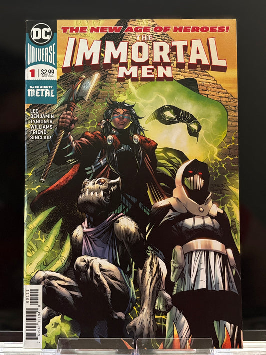 The Immortal Men #1–3 (DC Comics 2018) – Complete First Arc – VF/NM Lot