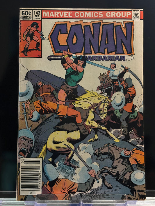 Conan the Barbarian #143 (1983 Marvel Comics) – VF/NM – “Life Among the Dead” – Bronze Age Undead Sword & Sorcery