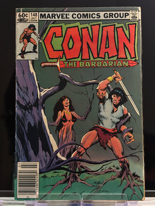 Conan the Barbarian #148 (1983 Marvel Comics) – VF/NM – “The Plague of Forlek” – Dark Fantasy Disease & Betrayal Tale