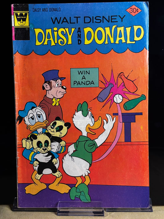 Daisy and Donald #19 – A Case of Grumps (1976 Gold Key Comics) – FN/VF – Disney Ducks Classic